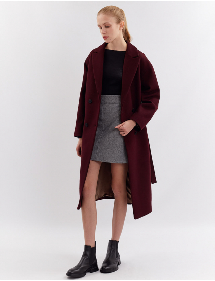 Картинка Пальто бордове
