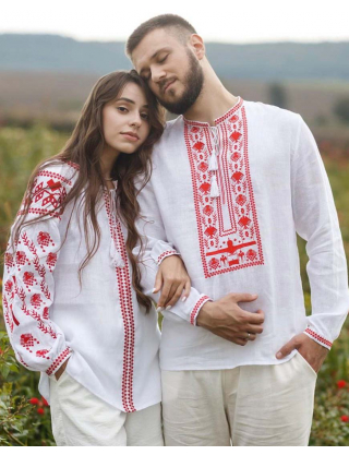 Картинка Вишиванка біла