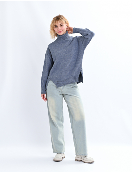 Картинка Светр "MIRA" блакитний