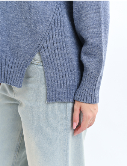 Картинка Светр "MIRA" блакитний