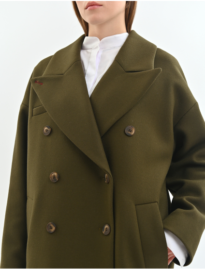 Картинка Пальто темно-зелене 