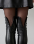 Картинка Ботфорти Slim чорні 