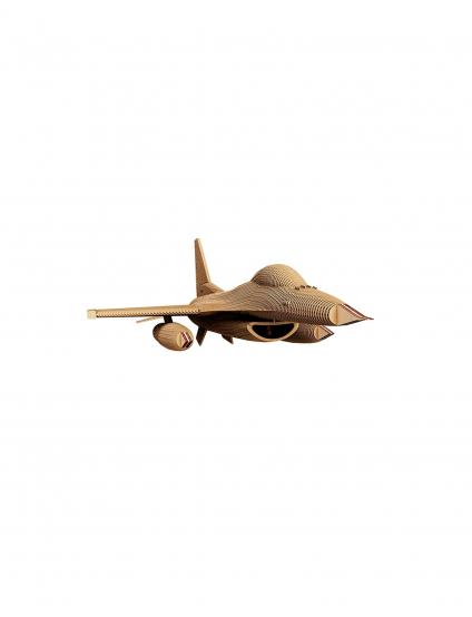 Картинка Скульптурний пазл з картону F-16