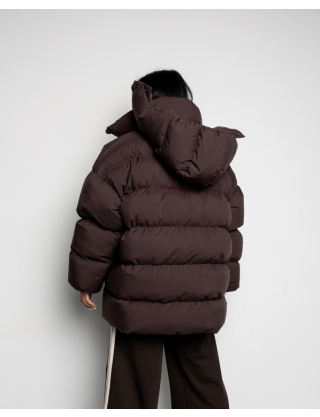 Пуховик коричневий Картинка Пуховик коричневий