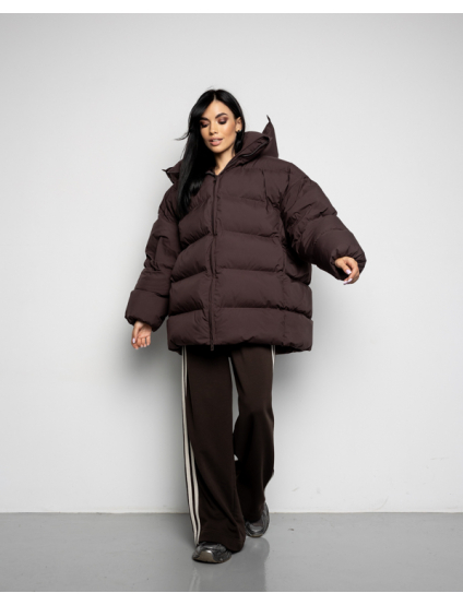 Картинка Пуховик коричневий