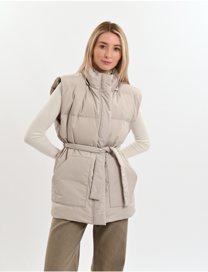 Картинка Куртка-жилет світло-сіра