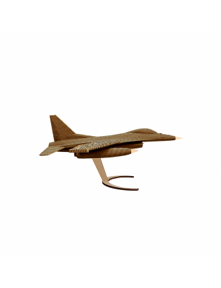 Картинка Скульптурний пазл з картону "F-16"