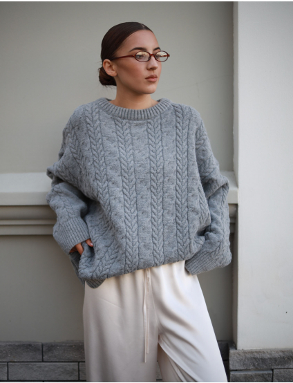 Картинка Светр сірий