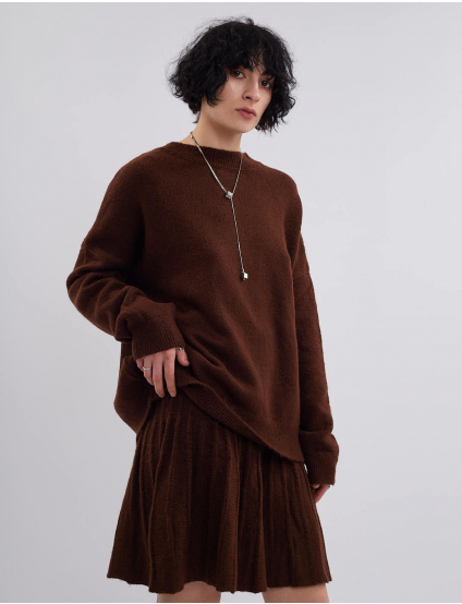 Картинка Костюм темно-коричневий