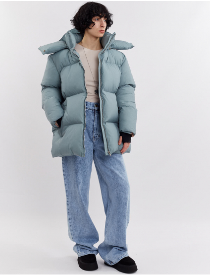 Картинка Пуховик світло-зелений