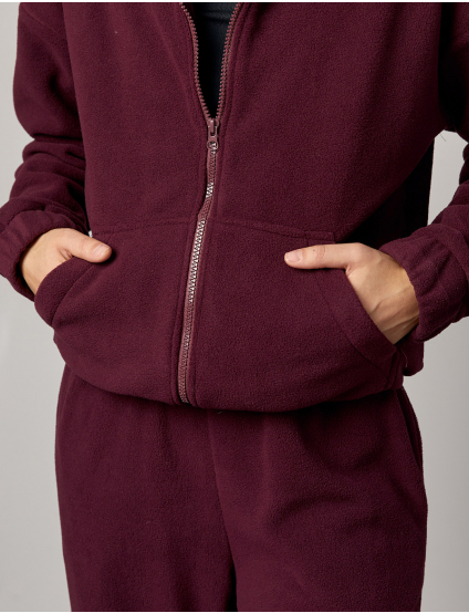 Картинка Костюм бордовий