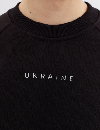 Картинка Світшот "Ukraine" чорний