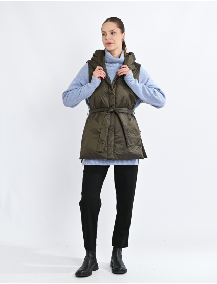 Картинка Жилет темно-зелений