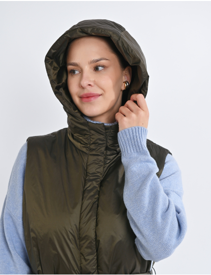 Картинка Жилет темно-зелений