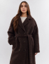 Картинка Пальто коричневе