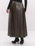 Картинка Спідниця максі темно-зелена