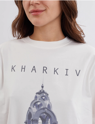 Картинка Футболка "Харків Струмінь" біла