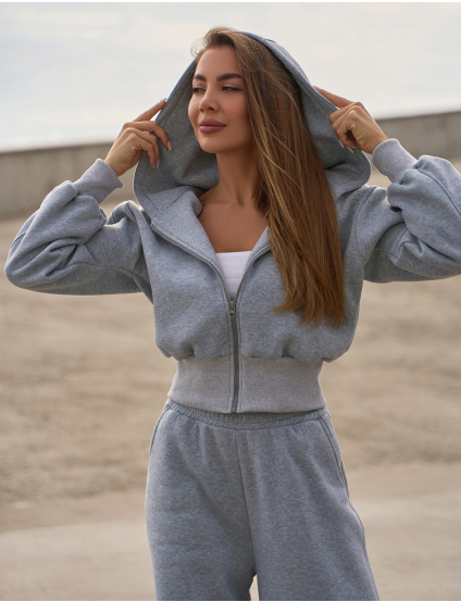 Картинка Костюм світло-сірий