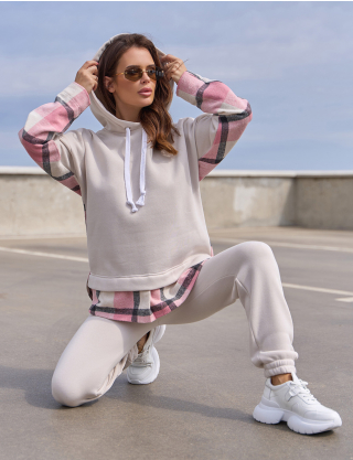 Картинка Костюм бежевий