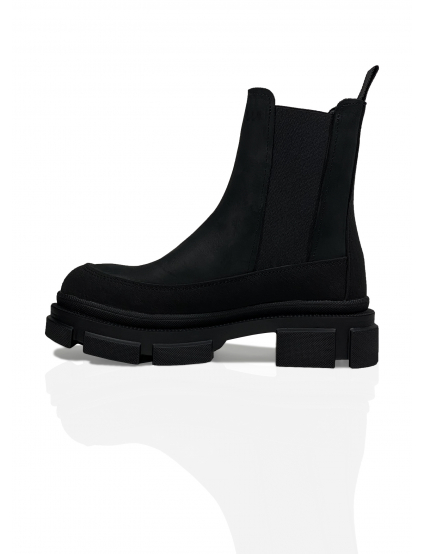 Картинка Черевики чорні шкіряні