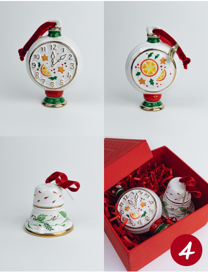 Картинка Набір новорічних іграшок - 2 шт