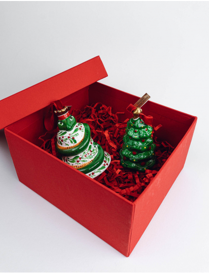 Картинка Набір новорічних іграшок - 2 шт