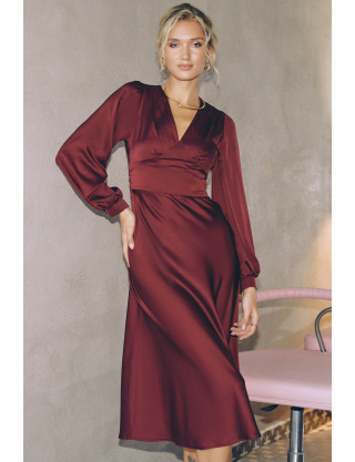 Картинка Сукня бордова