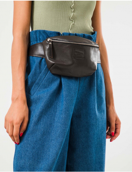 Картинка Поясна сумка коричнева шкіряна