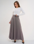Картинка Спідниця максі коричнева