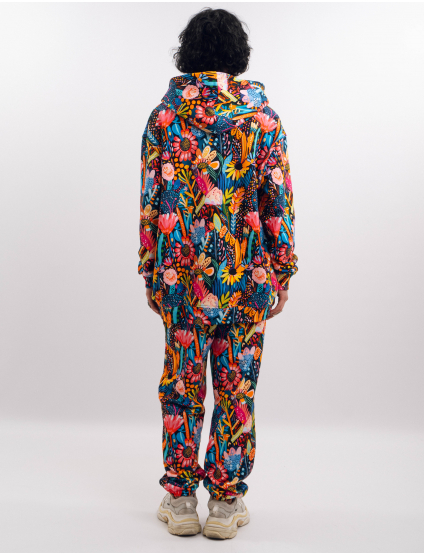 Картинка Костюм синій з принтом