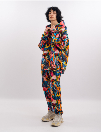 Картинка Костюм синій з принтом