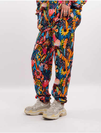 Картинка Костюм синій з принтом