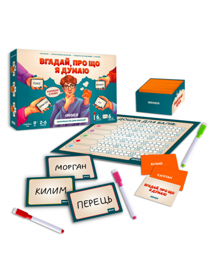 Картинка Гра для компанії «Вгадай, про що я думаю»