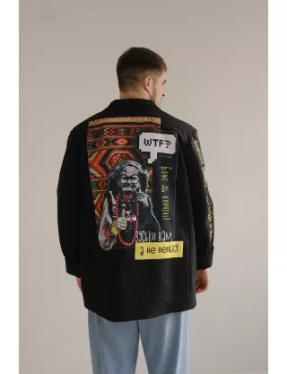 Картинка Піджак “Гуцулка” темно-сірий