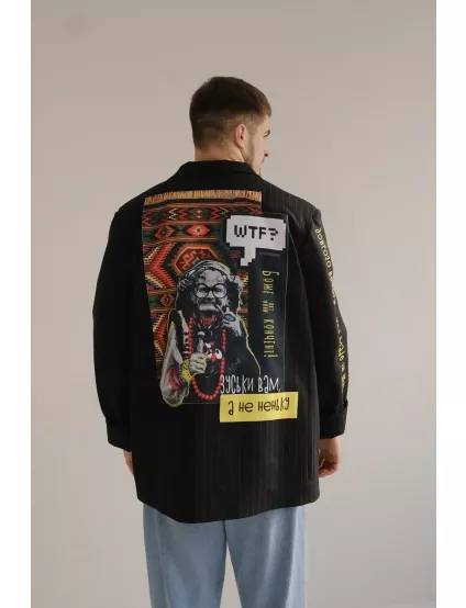 Картинка Піджак “Гуцулка” темно-сірий