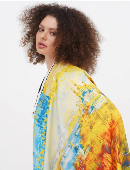 Картинка Хустка "Київські мотиви. Чотири сезони"