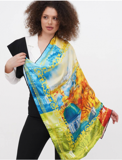 Картинка Хустка "Київські мотиви. Чотири сезони"