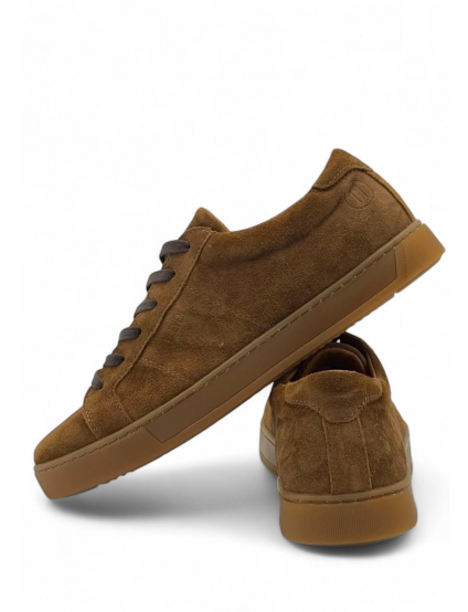 Картинка Кеди світло-коричневі шкіряні 