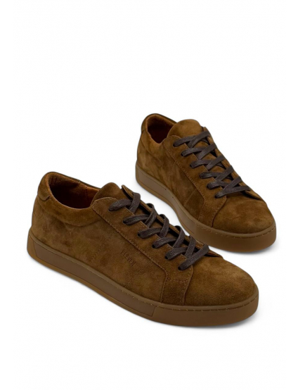 Картинка Кеди світло-коричневі шкіряні 