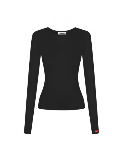 Картинка Лонгслів чорний