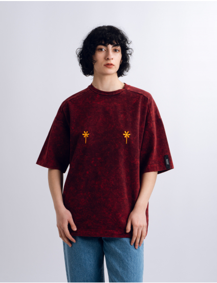 Картинка Футболка виварка бордова