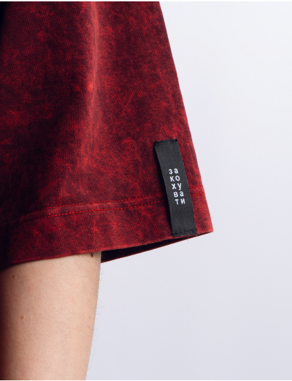 Картинка Футболка виварка бордова