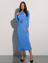Картинка Сукня міді блакитна