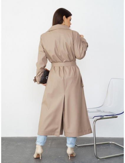 Картинка Тренч бежевий