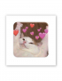 Картинка Об'ємна наліпка "Cat love"