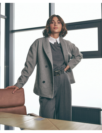 Картинка Пальто сіре