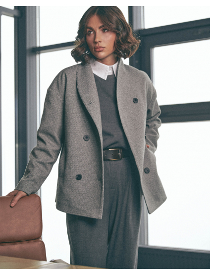 Картинка Пальто сіре