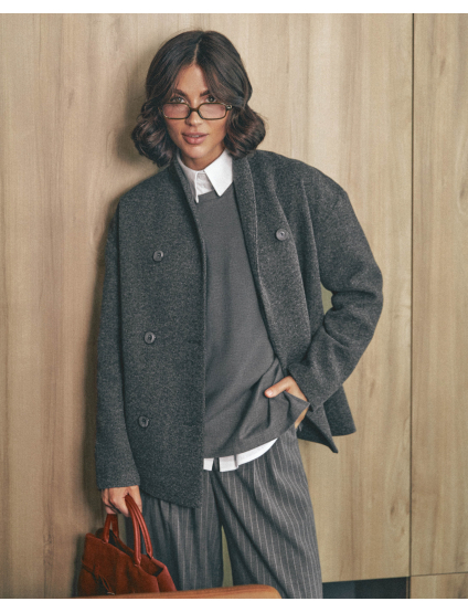 Картинка Пальто темно-сіре