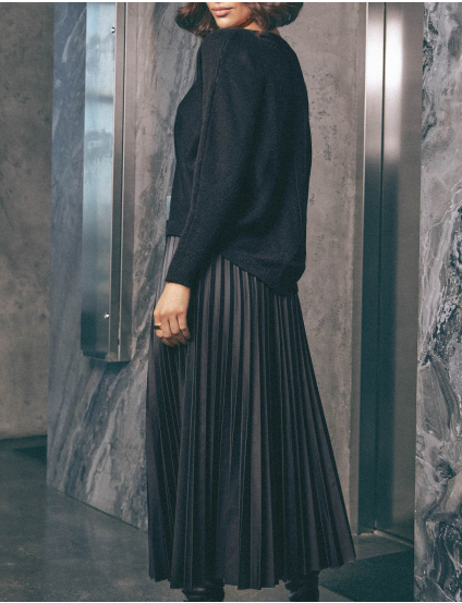 Картинка Спідниця міді чорна