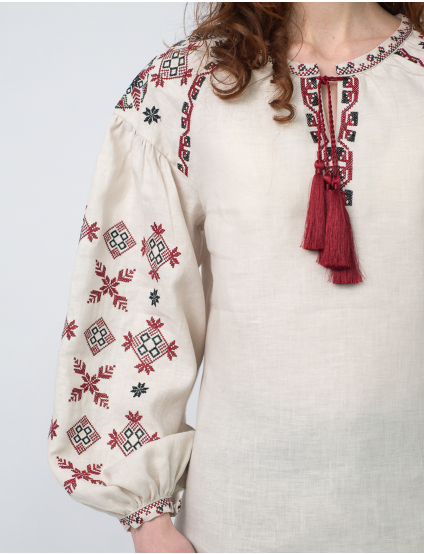 Картинка Вишиванка бежева
